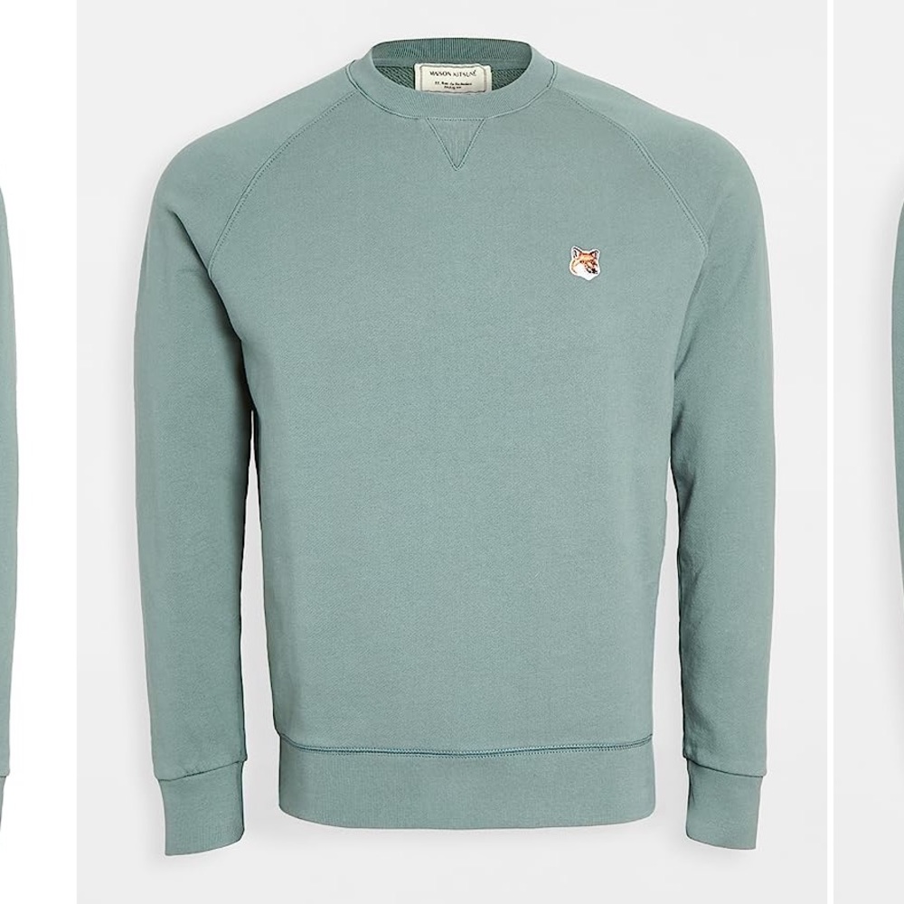 Maison Kitsune Crew Neck Sweatshirt